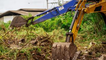 What is clearing and grubbing?